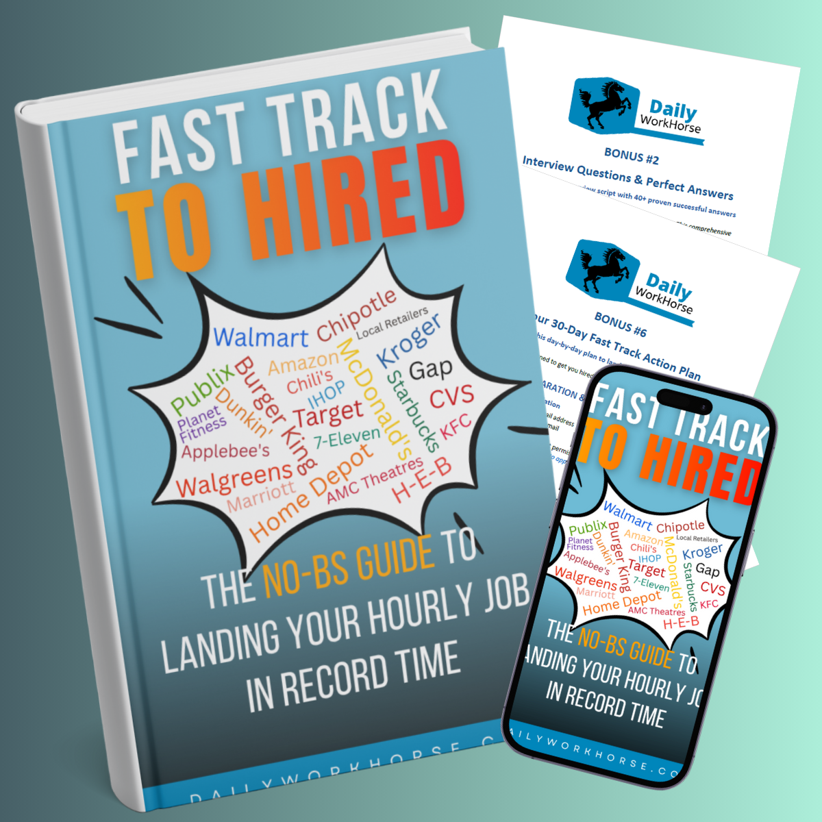 FAST TRACK TO HIRED: The No-BS Guide to Landing Your Hourly Job in Record Time